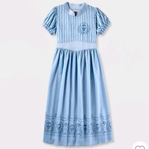 Girls' Beetlejuice Astrid Blue Dress-Up NightGown - Size XS